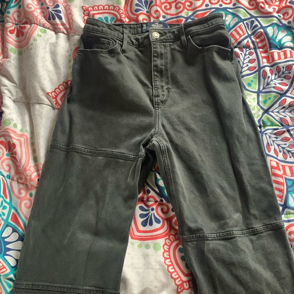hollister low/mid rise baggy tokyo dad jeans